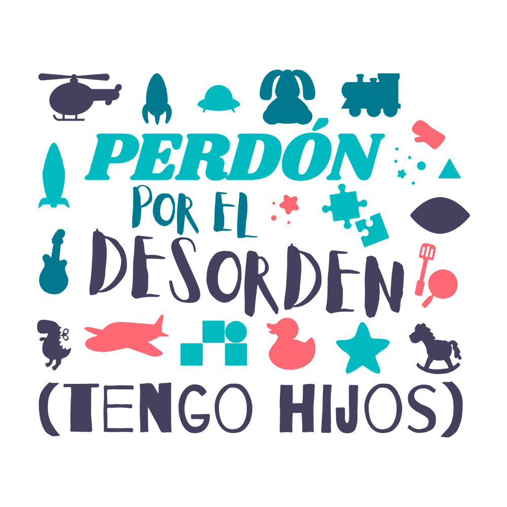 Playera "Perdón por el desorden"